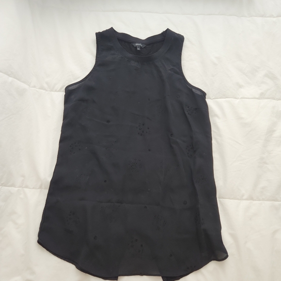 RW&CO Black Sleeveless Blouse Size M - Picture 6 of 9